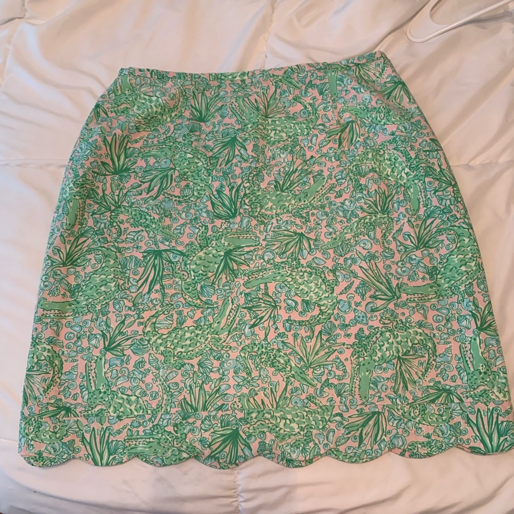 Lilly Pulitzer See you Later Scalloped Ski…